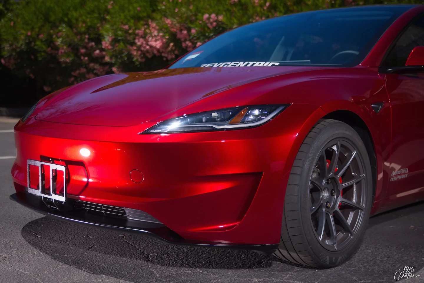 Tesla Model 3 Front License Plate Mount - "Quick Bandit" - Image 4